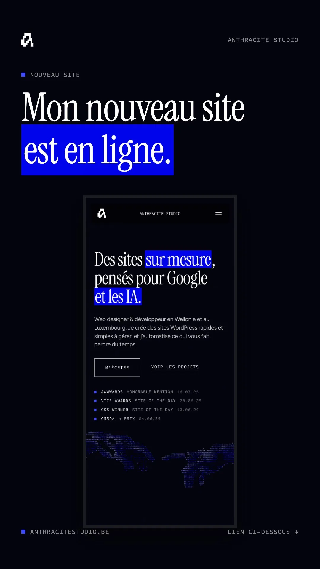 Visuel de la campagne de lancement
