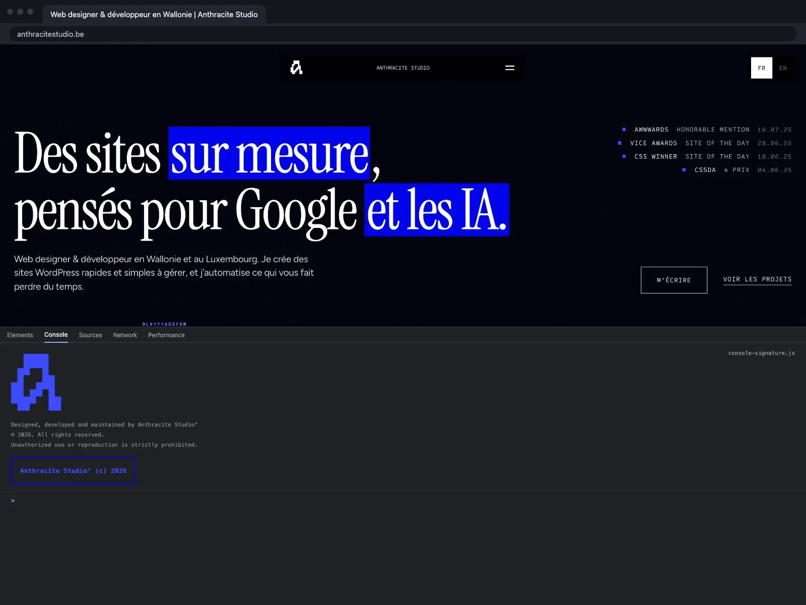 Visuel de la campagne de lancement